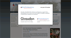 Desktop Screenshot of activ-international.com